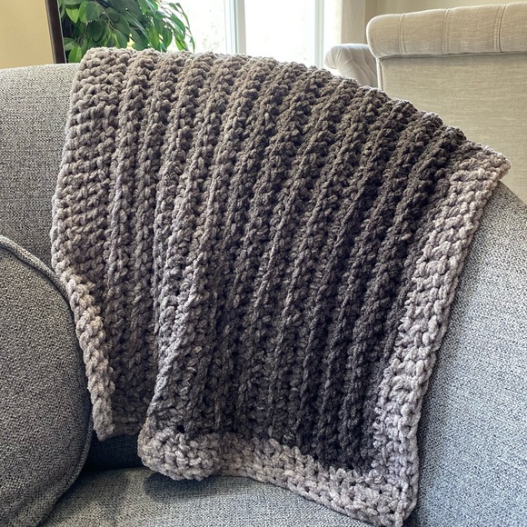 Other - Ombré Grey Baby Blanket